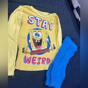 Spongebob Pajama Set